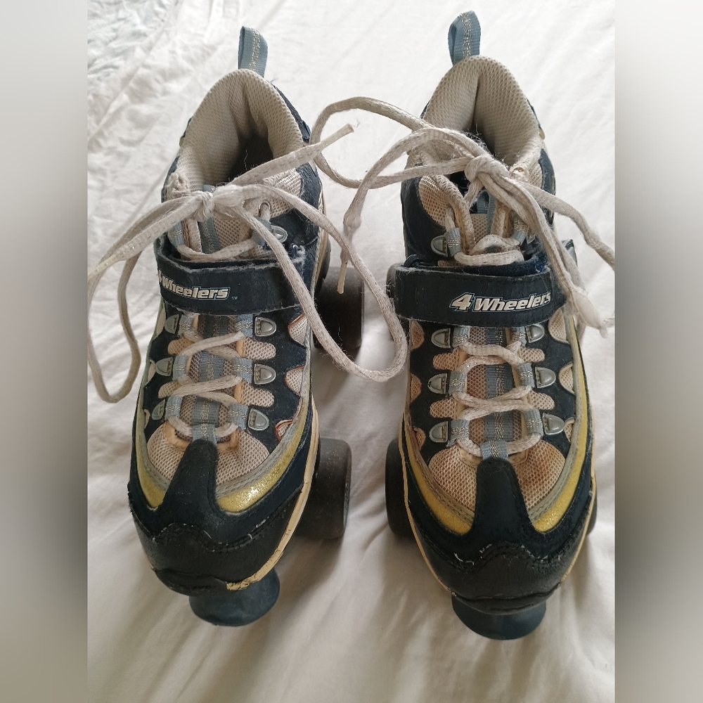 Vintage Skechers 4Wheelers Kids Roller Sneakers
